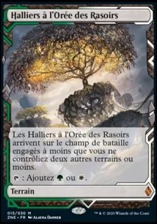 Zendikar Rising Expeditions - Halliers à l\'Orée des Rasoirs