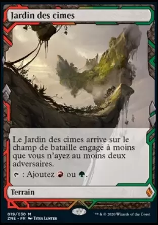 Zendikar Rising Expeditions - Jardin des cimes