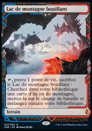 Zendikar Rising Expeditions - Lac de montagne bouillant