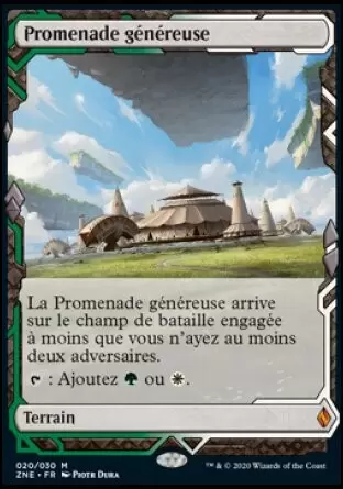 Zendikar Rising Expeditions - Promenade généreuse