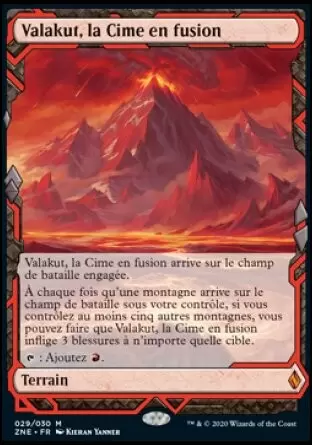 Zendikar Rising Expeditions - Valakut, la Cime en fusion