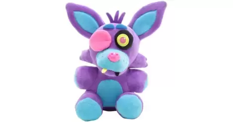  Funko Five Nights at Freddy's: Plush – Foxy Blacklight (Purple)  : Toys & Games