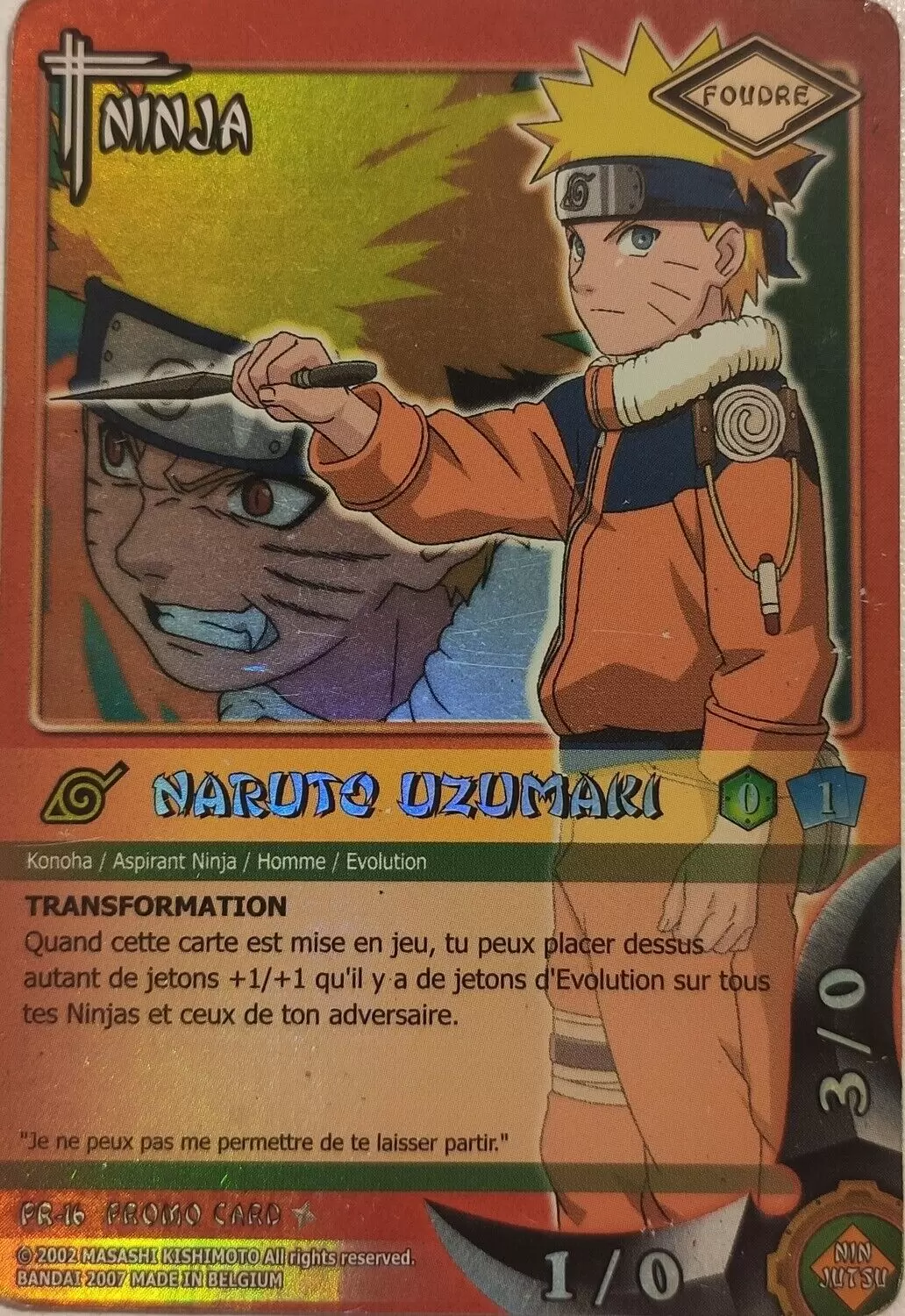 Cartes Naruto Série 05 - Naruto Uzumaki