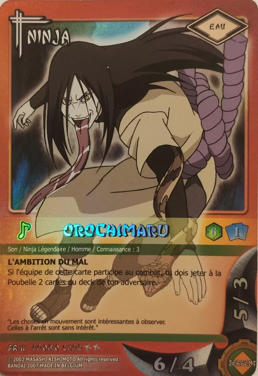 Cartes Naruto Série 05 - Orochimaru