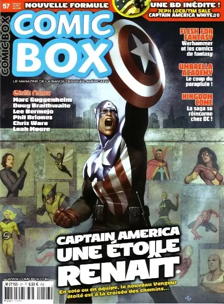 Comic Box - Captain América : Une étoile renait