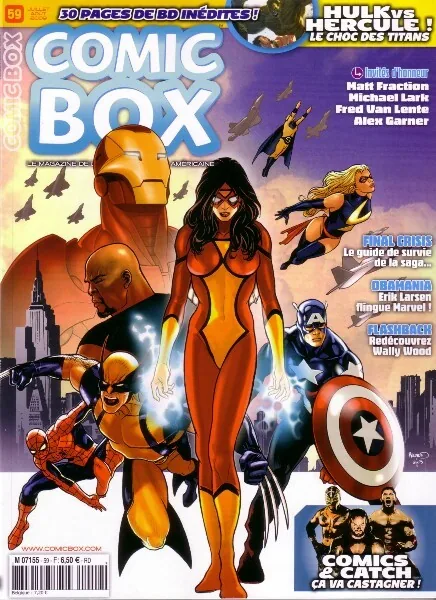 Comic Box - Comics & catch : ça va castagner !