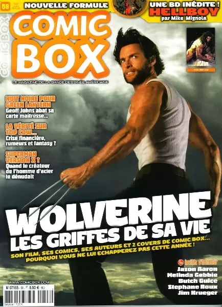 Comic Box - Wolverine : Les griffes de sa vie