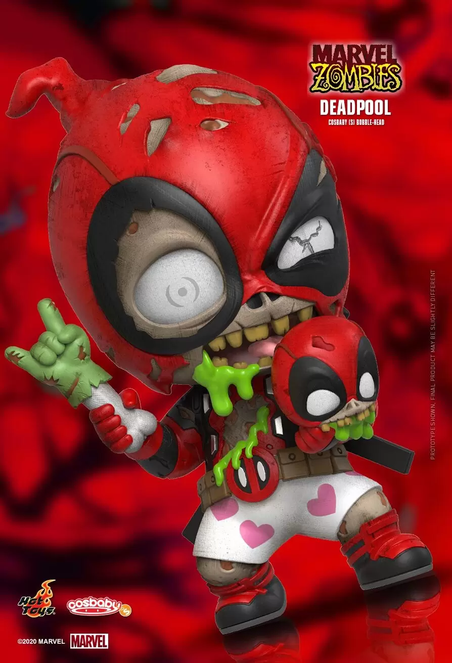 Cosbaby Figures - Marvel Zombies - Deadpool