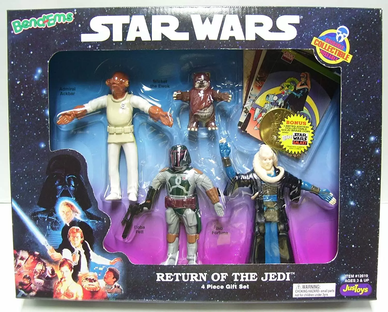 Bend\'Ems Star Wars - Return of The Jedi 4 Piece Gift Set