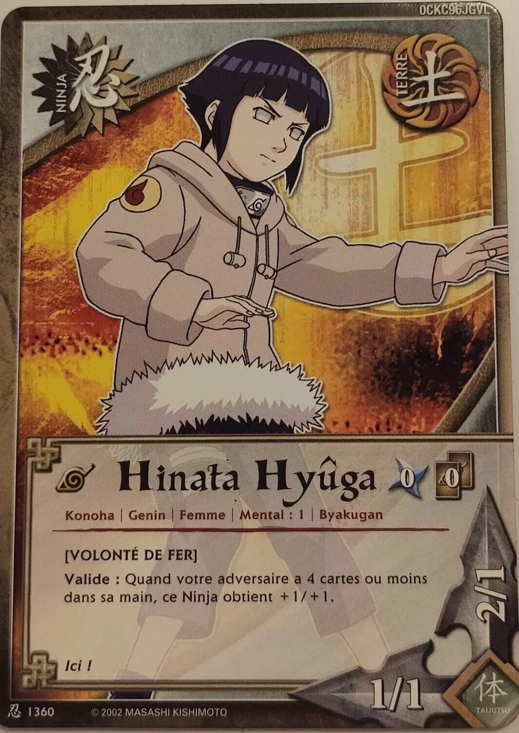 Cartes Naruto Série 24 Sage\'s Legacy - Hinata Hyûga