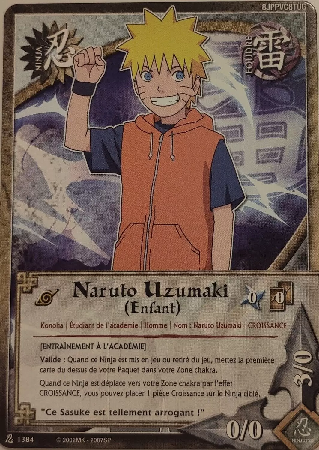 Cartes Naruto Série 24 Sage\'s Legacy - Naruto Uzumaki (Enfant)