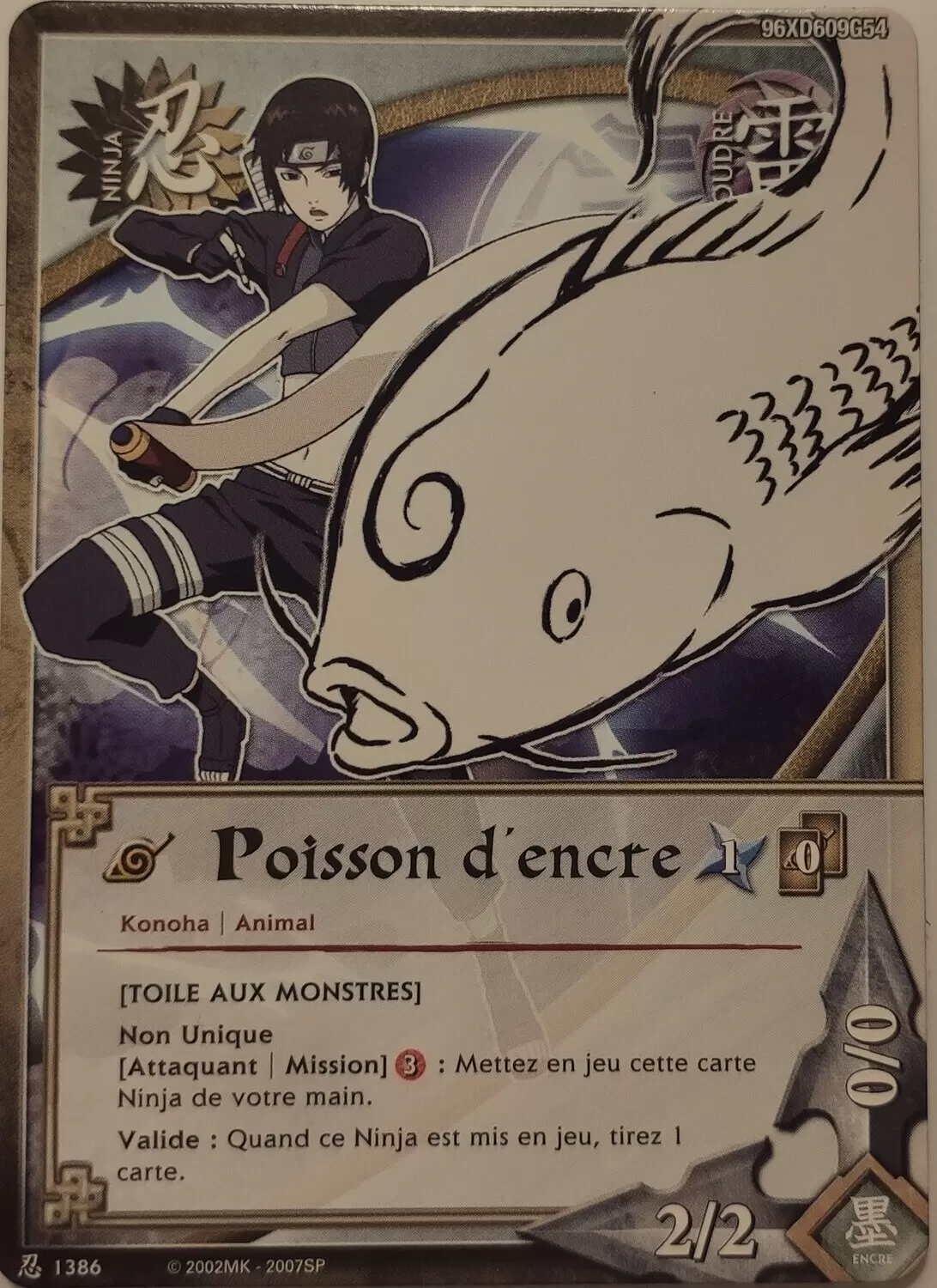 Cartes Naruto Série 24 Sage\'s Legacy - Poisson d\'encre