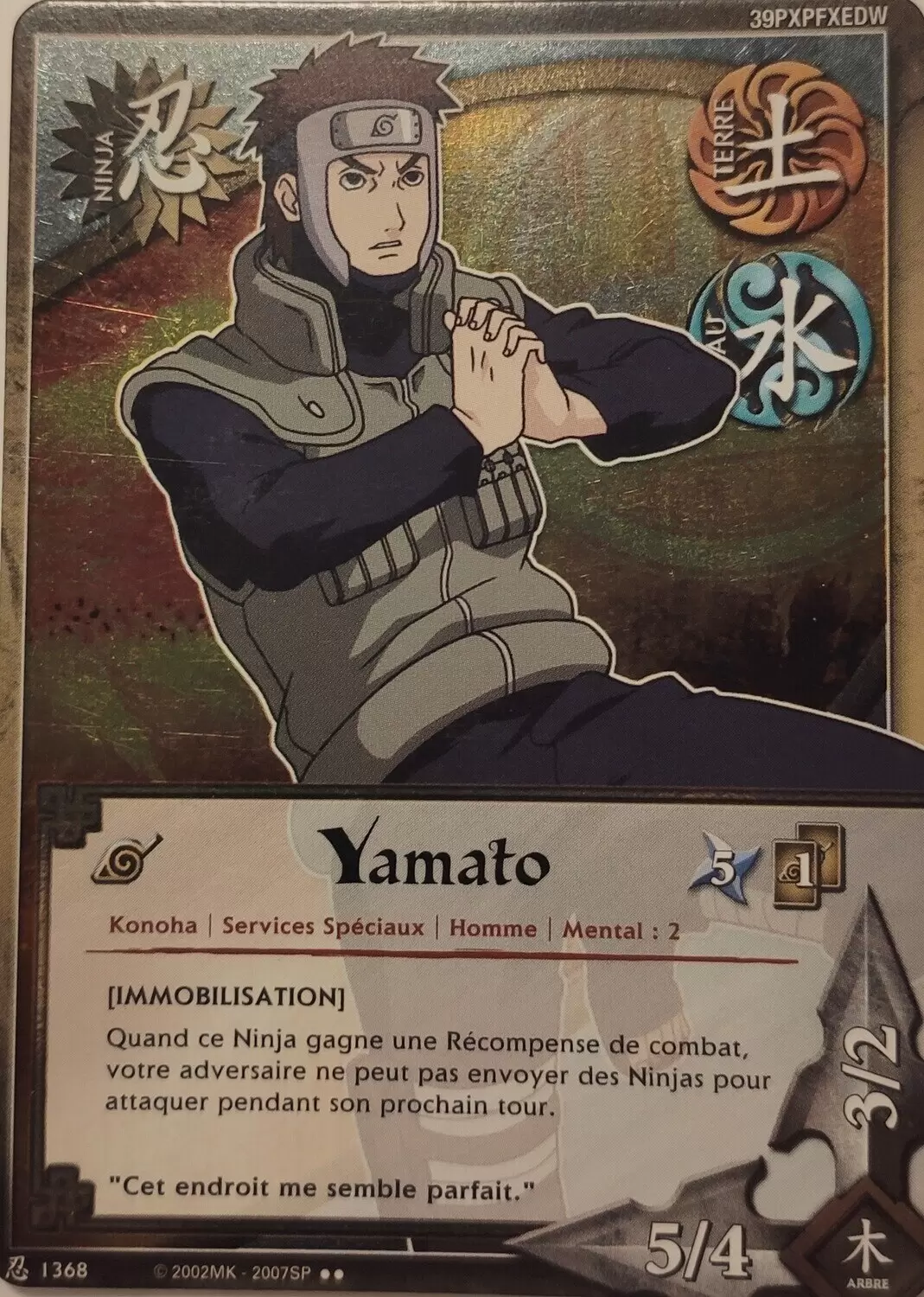 Cartes Naruto Série 24 Sage\'s Legacy - Yamato