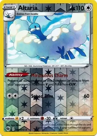 Champion\'s Path - Altaria Reverse