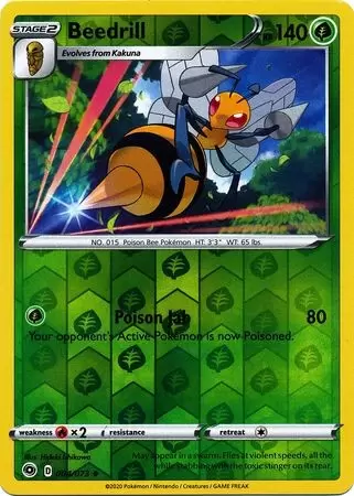 Champion\'s Path - Beedrill Reverse