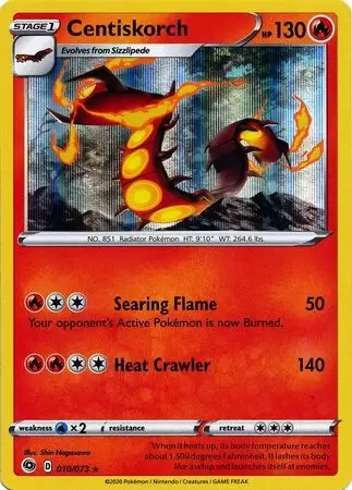 Champion\'s Path - Centiskorch Holo