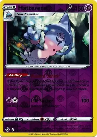 Champion\'s Path - Hatterene Reverse