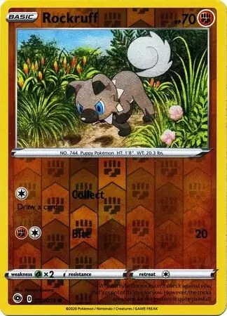 Champion\'s Path - Rockruff Reverse