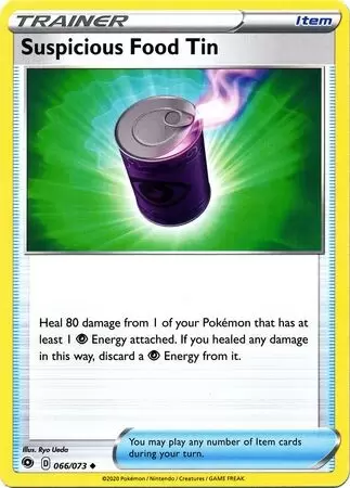 Champion\'s Path - Suspicious Food Tin