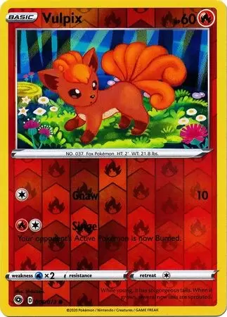 Champion\'s Path - Vulpix Reverse