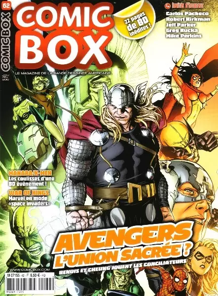Comic Box - Avengers : L\' union sacrée !