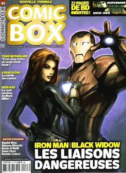 Comic Box - Iron Man/Black Widow : Les liaisons dangereuses