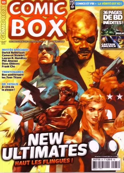 Comic Box - New Ultimates : Haut les flingues !