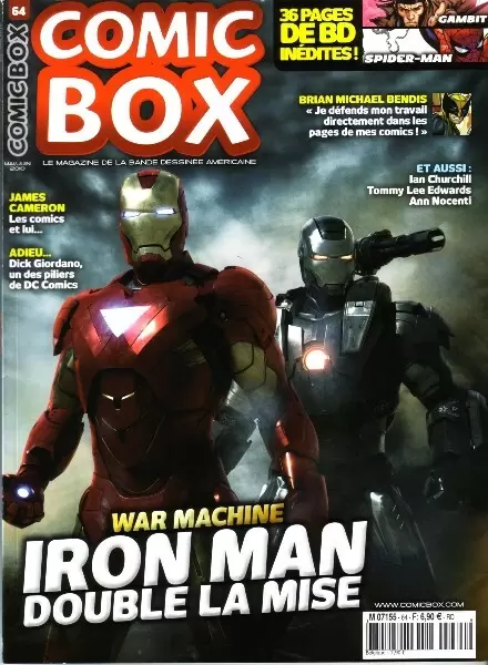Comic Box - War Machine : Iron Man double la mise