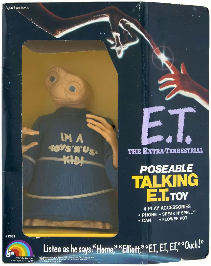 E.T. The Extra-Terrestrial - E.T. Poseable Talking Toy Toy\'s R Us Sweater