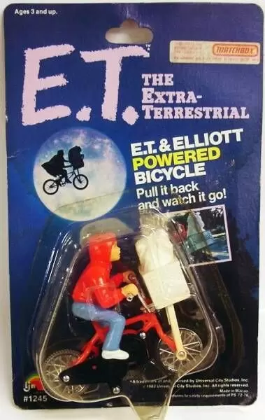 E.T. The Extra-Terrestrial - E.T. & Elliott Powered Bicycle