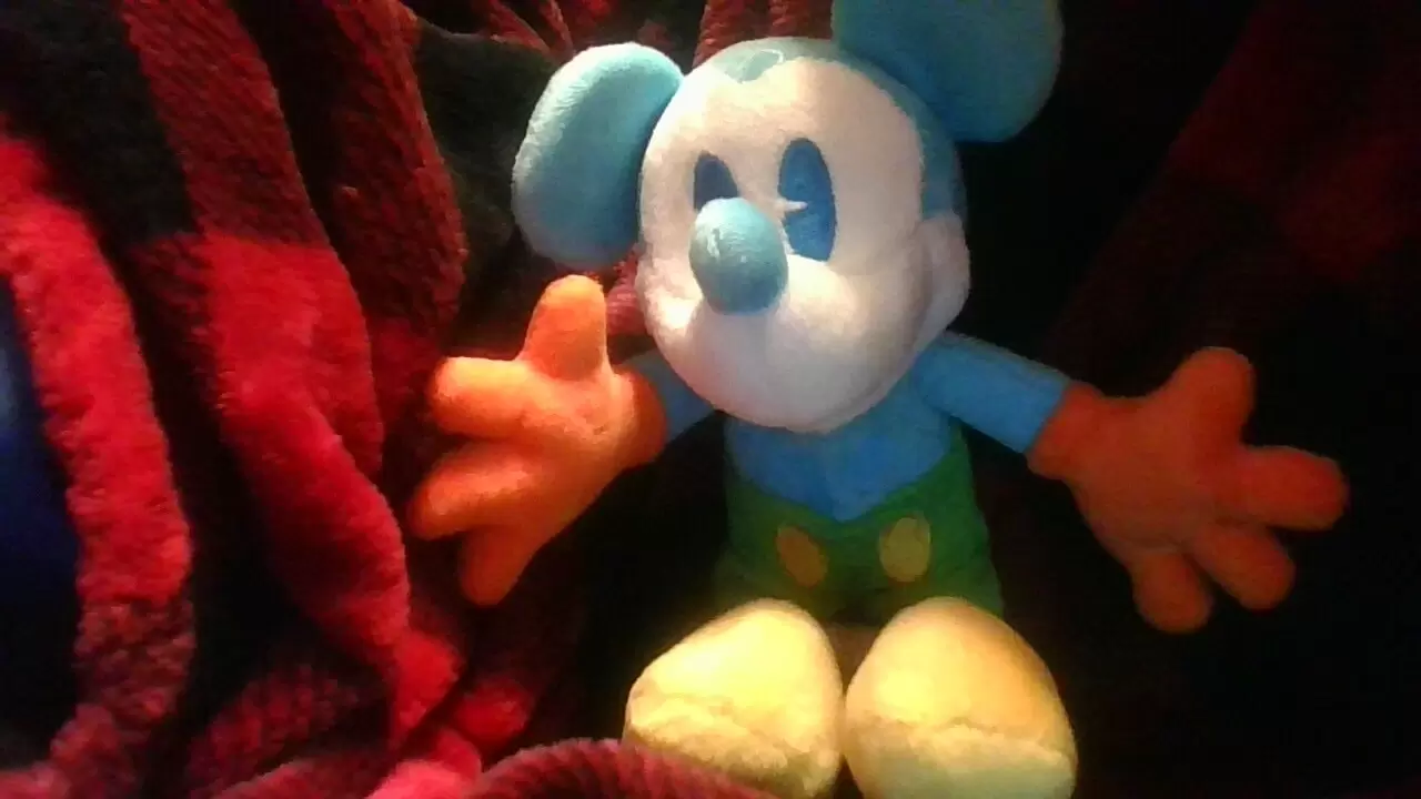 Peluches Disney Store - Mickey (Blue,Green,Orange)