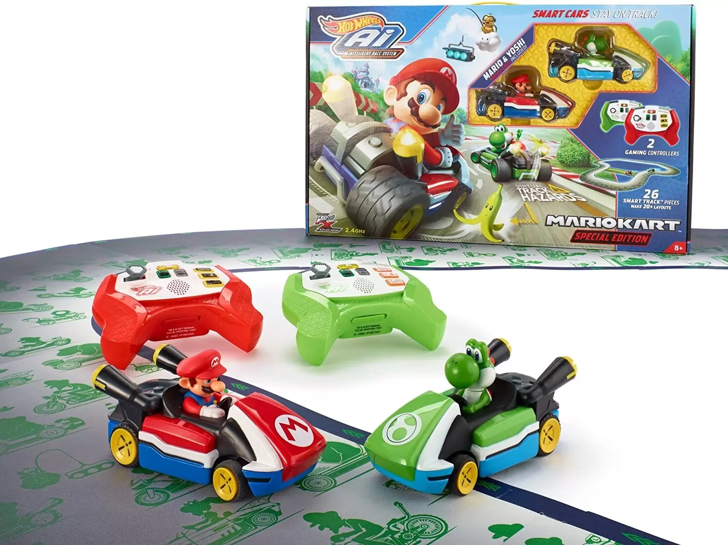 Hot Wheels AI - STARTER SET MARIO KART EDITION