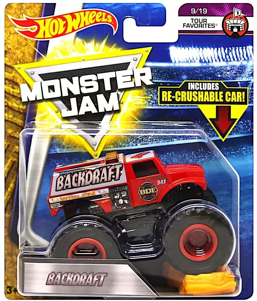 Hot Wheels Monster Jam - Backdraft