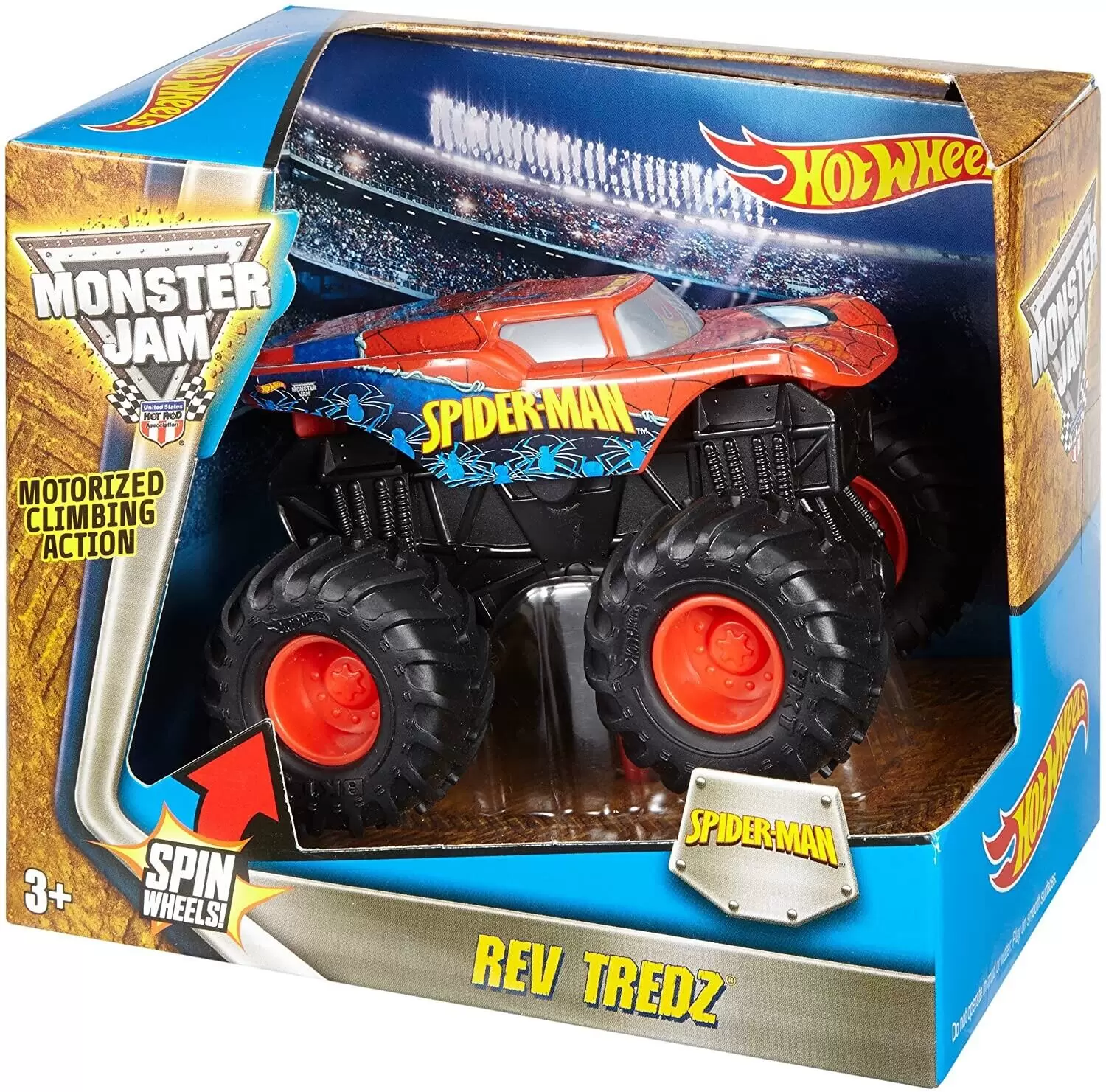 Hot Wheels Monster Jam - Tredz Spider-Man