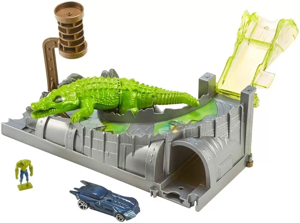 Hot Wheels - Playsets - Killer Croc Playset