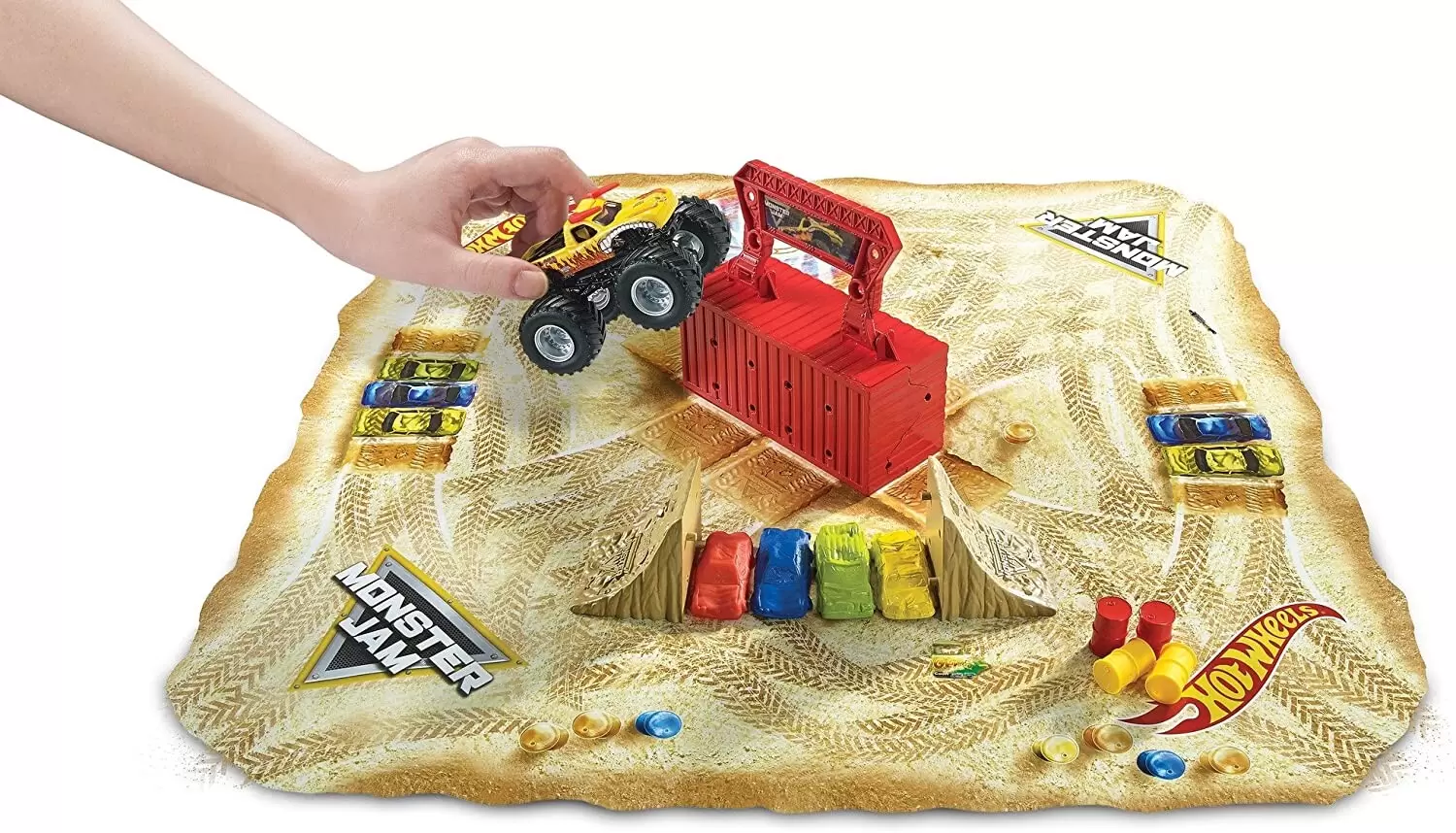 Hot Wheels - Playsets - Sto \'N Go Arena