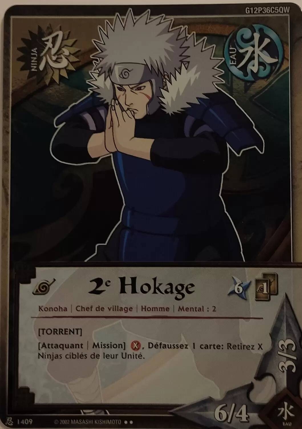 Cartes Naruto Série 24 Sage\'s Legacy - 2e Hokage