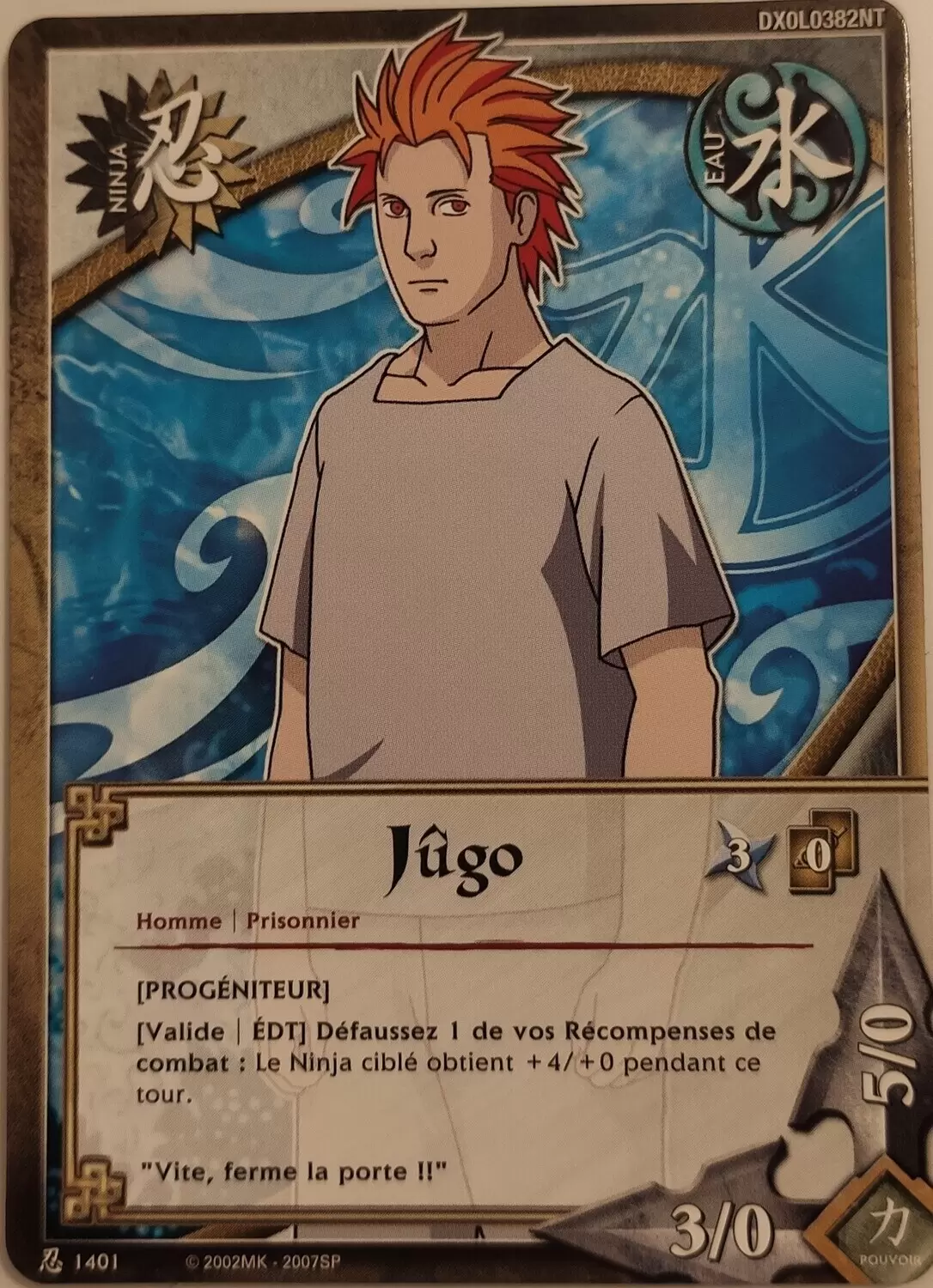 Cartes Naruto Série 24 Sage\'s Legacy - Jûgo