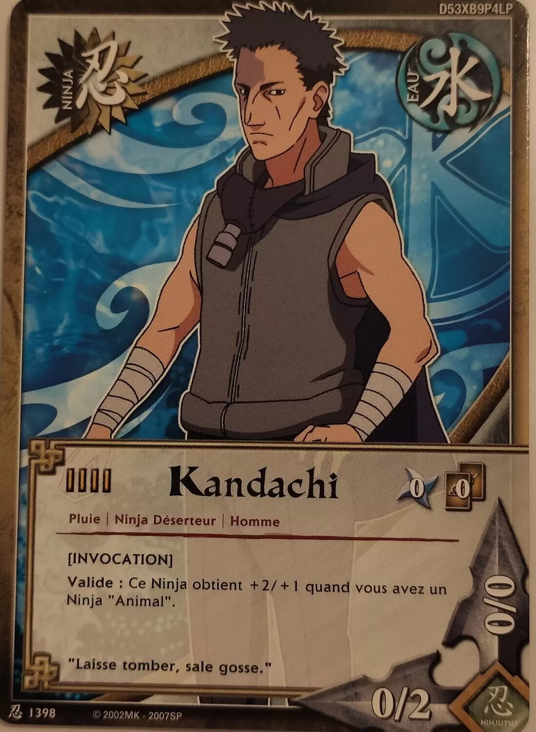 Cartes Naruto Série 24 Sage\'s Legacy - Kandachi