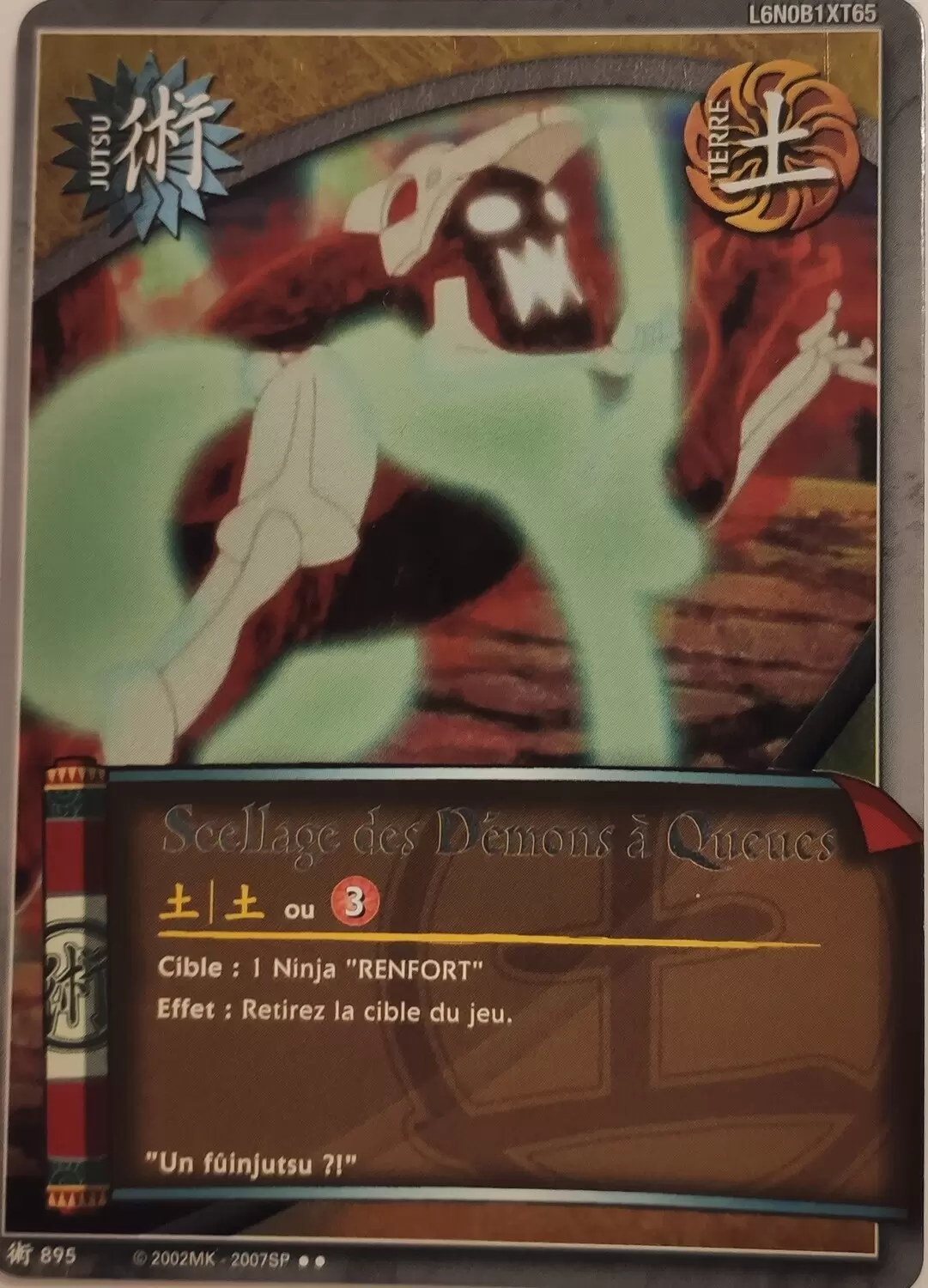 Cartes Naruto Série 24 Sage\'s Legacy - Scellage des Démons à Queues