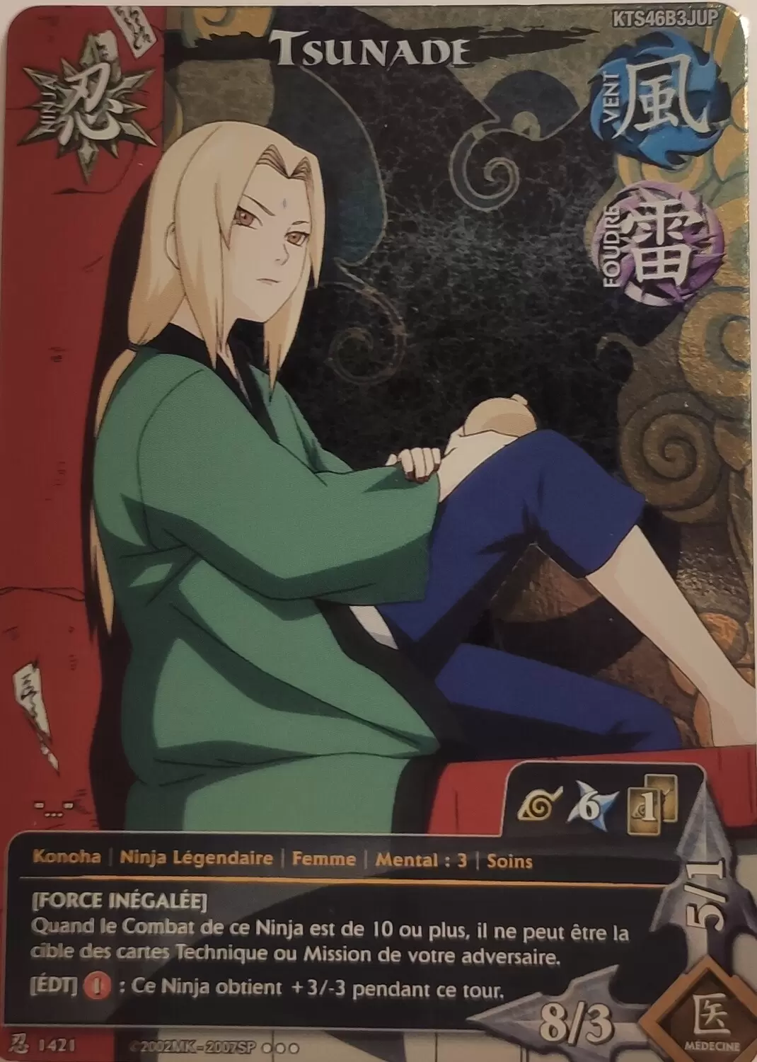 Cartes Naruto Série 24 Sage\'s Legacy - Tsunade