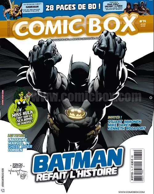 Comic Box - Batman refait l\' histoire