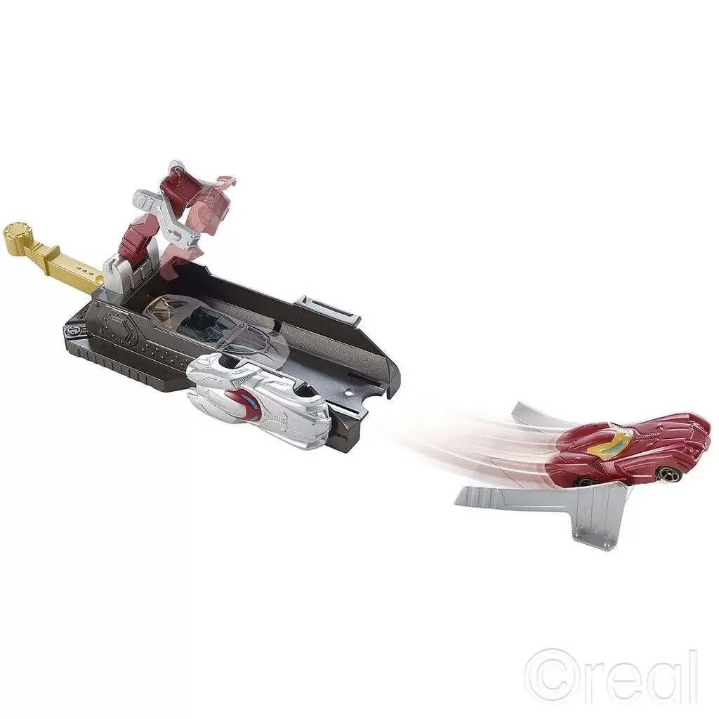 Hot Wheels - Playsets - Iron Man Armor-Up Launcher