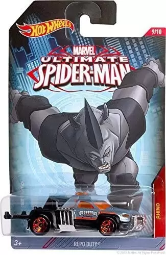 Hot Wheels Spider-Man VS The Sinister 6 Collection - REPO Duty