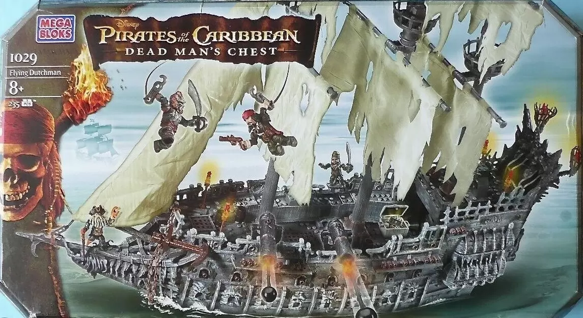 race Asien Nuværende Flying Dutchman - Mega Bloks Pirates Of The Caribbean