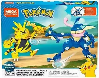 Pokémon Mega Construx - Greninja And Electabuzz