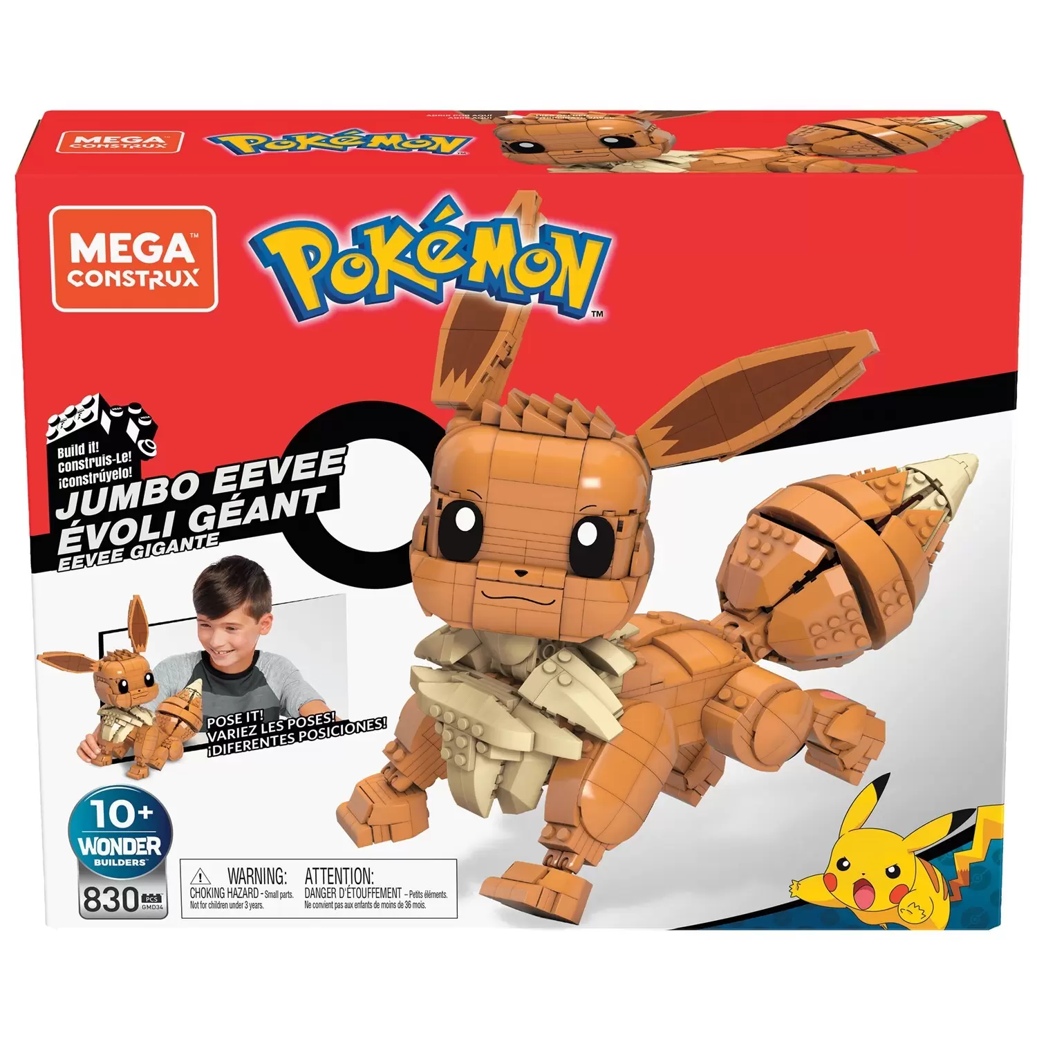 Pokémon Mega Construx - Jumbo Eevee