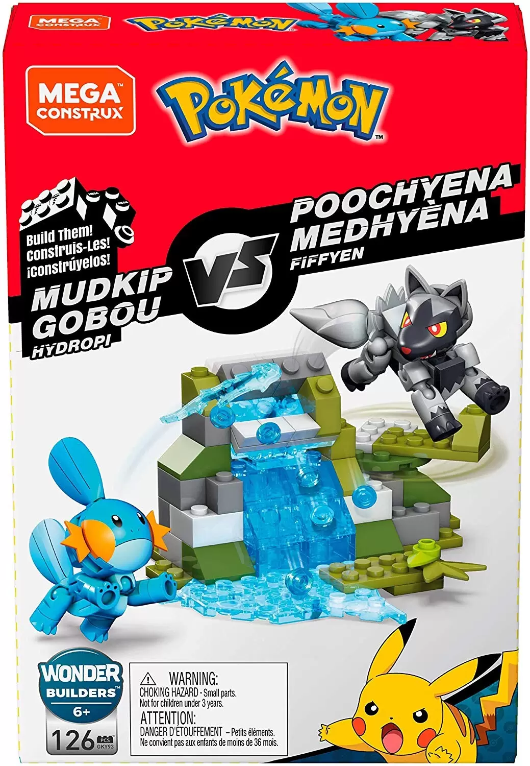 Pokémon Mega Construx - Gobou VS Medhyèna