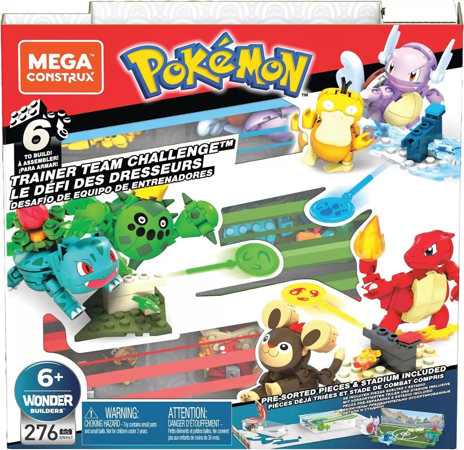 Pokémon Mega Construx - Trainer Team Challenge