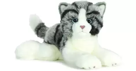 Grey Tabby Cat - Webkinz Signature